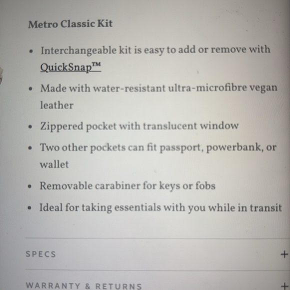 MONOS Metro Duffel Ivory - Picture 11 of 16